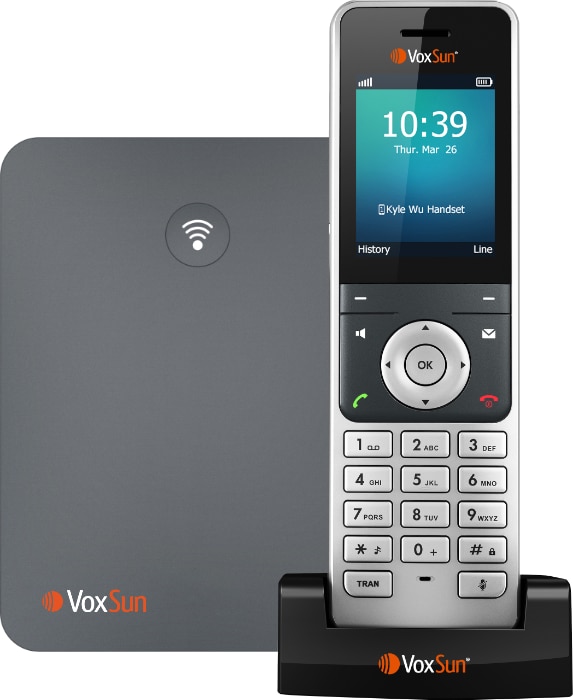 Yealink W76P Wireless Phone and Base